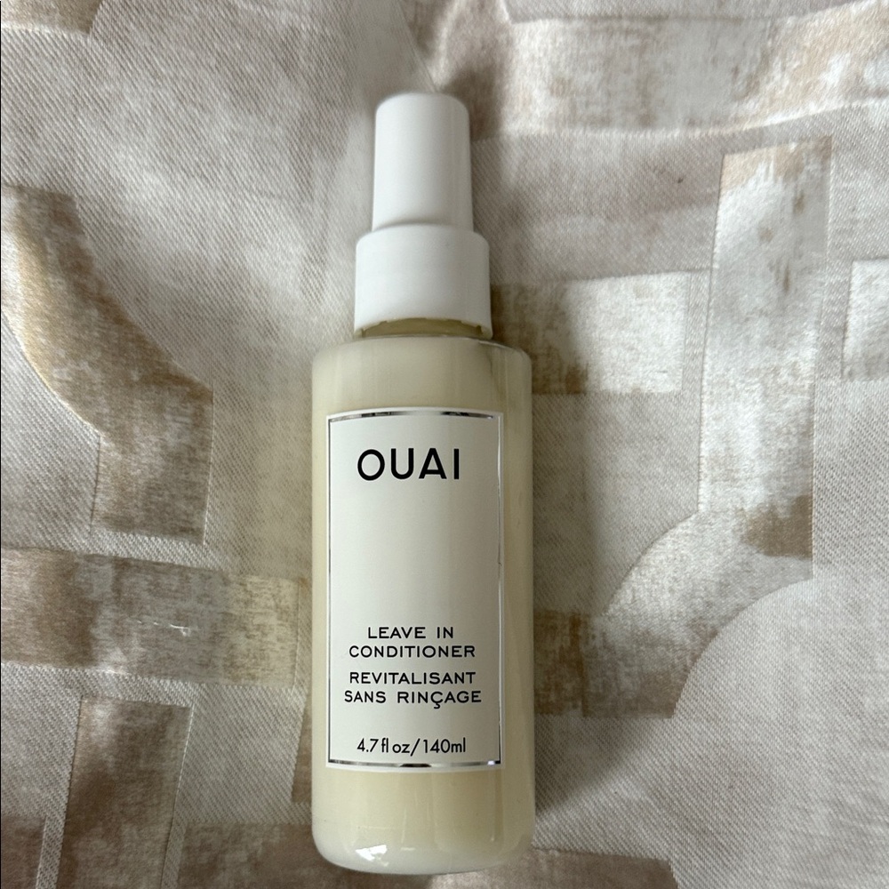 OUAI Leave-In Conditioner in Cream Bottle New